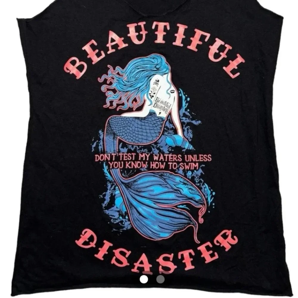 Beautiful Disaster Mermaid Racer Tank NO LONGER AVAILABLE ONLINE - Picture 5 of 9